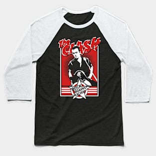 THE CLASH - ROCK AGAINST RACISM Baseball T-Shirt